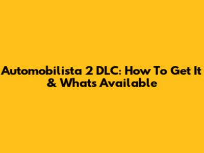 Automobilista 2 DLC: How To Get It & What's Available
