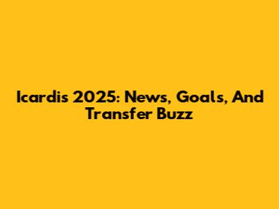 Icardi's 2025: News, Goals, And Transfer Buzz