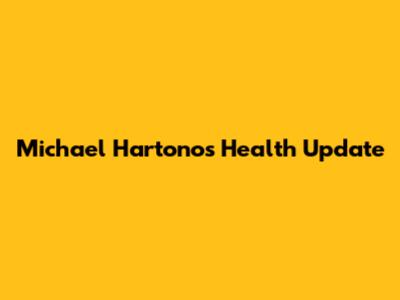 Michael Hartono's Health Update