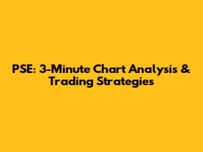 PSE: 3-Minute Chart Analysis & Trading Strategies