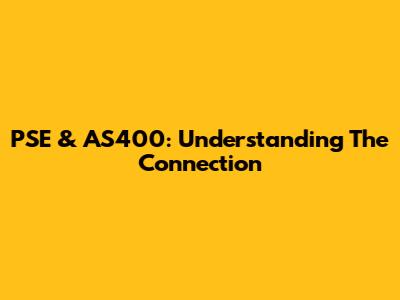 PSE & AS400: Understanding The Connection