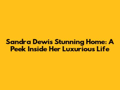 Sandra Dewi's Stunning Home: A Peek Inside Her Luxurious Life